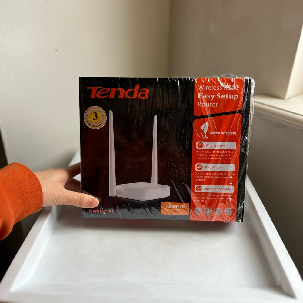 TENDA F1 Wired Router-External Dual antenna wired Router